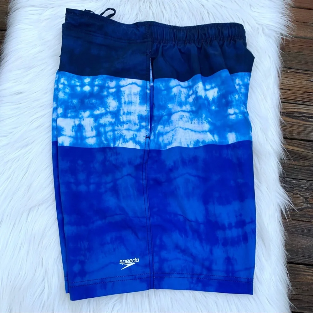 SPEEDO Men’s Blue Swim Board Shorts Size XXL